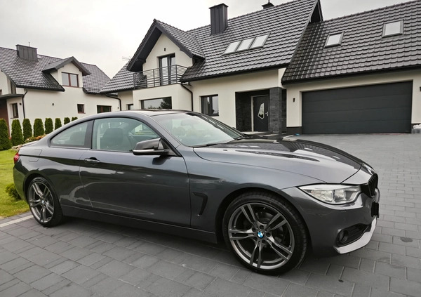 BMW Seria 4 cena 72999 przebieg: 151000, rok produkcji 2015 z Okonek małe 562